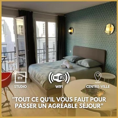 Chaleureux Studio * Neuf * Hypercentre * Wifi * Apartamento Orléans Exterior foto